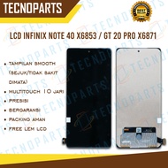 Wholesale LCD INFINIX NOTE 40 X6853/GT 20 PRO X6871 NON FINGERPRINT ORIGINAL 100% FULLSET TOUCHCREEN