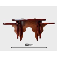 Wooden Catholic altar shelf (size: 60cm)