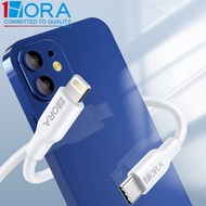 1HORA Data Cable 3A Fast Charging Cable 1m PVC Material Durable Type C to Lightning Cable For iPhone