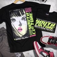 YOUTH CULTURE 'DYSTOPIA' STREETWEAR BLACK T-SHIRT UNISEX TRENDY HIP GRAPHIC TEE PREMIUM SHIRT