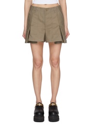 SACAI X WTAPS PLEATED SHORTS