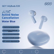 QCY AilyBoods E20ครึ่งอินเอียร์หูฟังบลูทูธออกแบบตามหลักสรีรศาสตร์ระบบลดเสียงรบกวนอัจฉริยะรองรับการคว