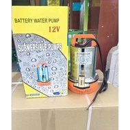 สแตนเลส ปั๊มจุ่ม 1นิ้ว12V 500W ไดโว่ เจ้าพระยา แรงดันสู แบตเตอรี่ มอเตอร์ทองแดงแท้ 100% ไดร์โว่ดูดน้