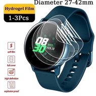 For Diameter 34mm 33mm 32mm 31mm 30mm Universal HD Hydrogel Film Round Smart Watch Screen Protector 
