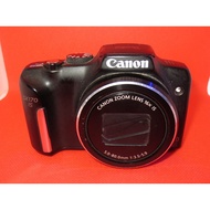 กล้องกึ่งโปร กล้องแคนนอล canon  SX170 16 ล้านพิกเซล กล้องมือสอง  ถ่ายวีดีโอได้