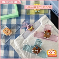 Transparent Paper Clip Clear Plastic Paper Clip Aesthetic School Office Supplies