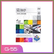 ITECH Inkjet Vinyl Sticker Waterproof A4 (GLOSSY | MATTE | TRANSPARENT ) STICKERS AND LABELERS