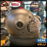 BELL Bullitt Retro Metallic Titanium Full Face Helmet 100% Original From Authorized Dealer