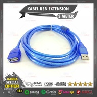 USB Male to Female Connection USB Extender Cable Extension/ - 300CM / 3m 3 Meter High Quality Premiu