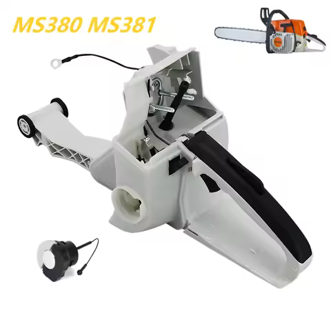 381 Durable Fuel Tank Cap Fit STIHL Chainsaw MS380 038 Magnum MS381 038 AV Gas Tank Housing Back Rea