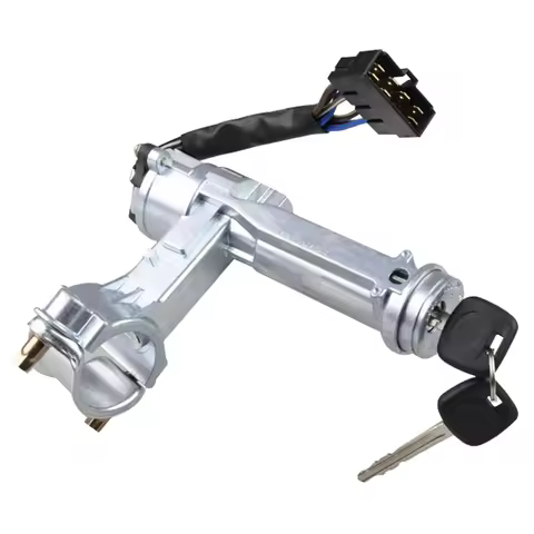 N61R-Car Ignition Switch Door Lock Set With 2 Keys For Toyota Corolla EE90 69057-12090 45280 12110