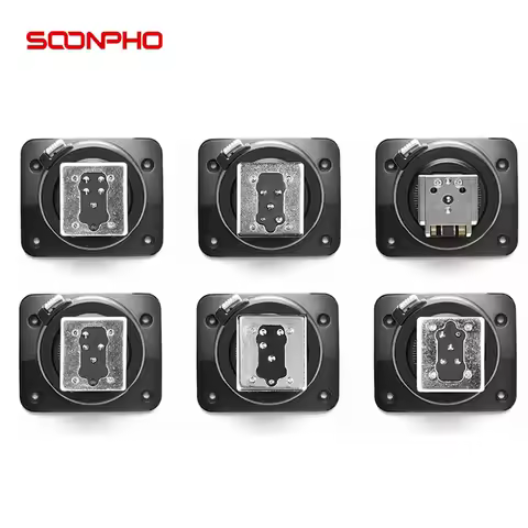 SOONPHO Flash Light V1 V860III Hot Shoe Replace Photogrphy Accessories Compatible Speedlite Canon Ni