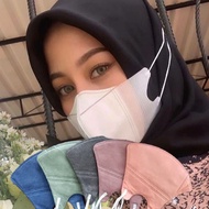 3D Mask Duckbill Adult Headloop 50pcs Face Mask 5D V-mask 6D  muslimah fashion MASK