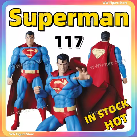 Original CT Toys Superman Hush 117 Version Dc Super Man Anime Cloth Made Action Figures Figurine Sta