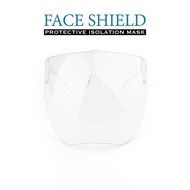 พร้อมส่ง!! แว่นเฟสชิล  Face shield แบบใสป้องกัน น้ำลาย ป้องกันละอองฝุ่น สินค้าแข็งแรง สวมใส่หายใจสะดวก