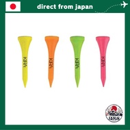 Kasco KIRA Smile Short Golf Tee – Cute Smiley Mark Wooden Tee