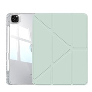 XPRO - Flip Clear Pro - iPad Pro Case 多角度支架皮革蓋面高度防撞透明筆槽平板保護硬殼  10.2 10.9 11 12.9 13 Air Mini 2024 20
