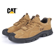 Caterpillar Men Original Cowhide Leather Shoes Fashion Low-top Casual Shoes All-match Trend Tooling 