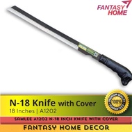 Samlee A1202 N-18 Inch Knife with Cover Outdoor Gardening Tools Knife Memotong Kebun Pokok Pisang Ka