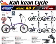 XDS FOLDING BIKE - XDS K3 2  - SUPER LIGHT FRAME ALUMINUM - 10 SPEED - 10.5KG+- (PENANG)