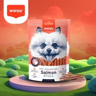 Wanpy salmon fish shape bites Dog Snack