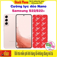 Toughened flexible phone screen protector for Samsung S22/ S22+ (S22 Plus)