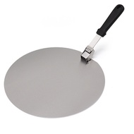 HAPPY TIME-Pizza Paddle 12 Inch Folding Stainless Steel Pizza Peel Handle Pizza Paddle Shovel for Bb