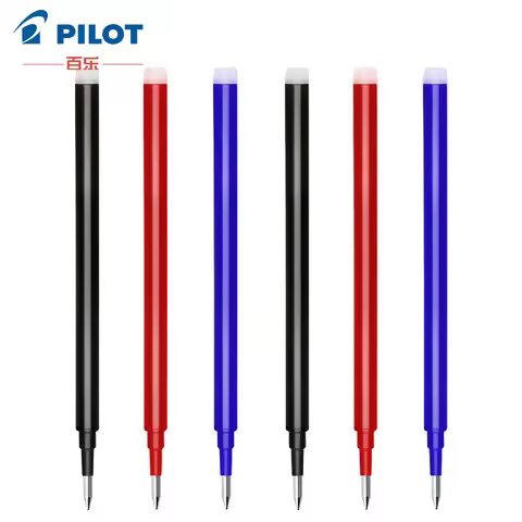 3pcs Pilot BLS-FR7 Erasable Gel Pen Refill FriXion 0.7mm for LFB-20EF/LFBK-23F Art Supplies Office A