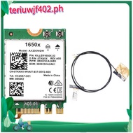 For  1650X WiFi Card+Antenna AX200 AX200NGW 3000Mbps 2.4G 5G WiFi 6+BT 5.1 Gigabit Wireless Network 