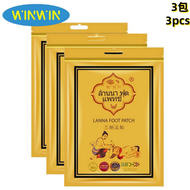 蘭納 - 祛濕排毒足貼 10片 x 3包 泰國祛濕排毒足貼 (平行進口) EXP:01/28