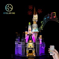 Compatible With Lego Ky For Lego Disney Castle Led Remote Control Light 71040 Display Box Lighting Building Blocks Diy Light Group