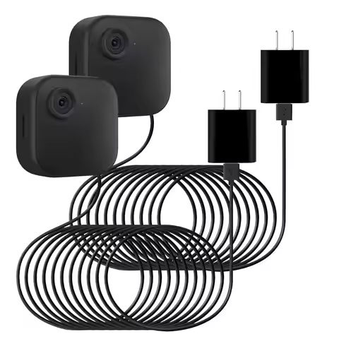 25ft/7.6m Weatherproof Outdoor Charging Cable, Perfect Power Solution for Blink New Outdoor 4 (4th G