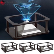 CHEEKOY Pyramid Hologram Projector, Toys Plastic  Holographic Display Stand, Universal Creative Holo