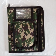 Cover/sarung buku loreng digital besar