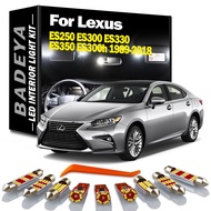 BADEYA Canbus LED Interior Map Light Kit For Lexus ES 250 300 330 350 300h ES250 ES300 ES330 ES350 E
