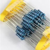 MF 1W 1% On Tape 0.1-0.91R 1R-10M Metal Film Resistor x 1000PCS