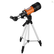 70mm Astronomical Telescope 150X High Power Monocular Telescope Refractor Spotting Scope with 5×24 F
