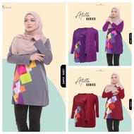 Jersi Muslimah T-Shirt Woman Muslimah Baju Muslimah Murah Plus Size AWANAZSTYLE Jersey Muslimah Baju