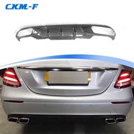 Real Carbon Fiber Material Rear Bumper Lip Diffuser for Mercedes Benz E Class W213 E250 E350 E400 E4