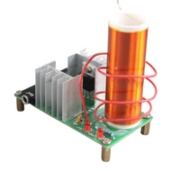 1Set Mini for Tesla Coil Kit 15W Mini Music Tesla Coil Plasma Speaker Tesla Wireless Transmission DC