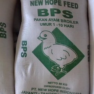 Pakan Ayam Broiler Starter BPS New Hope repack 1 kg