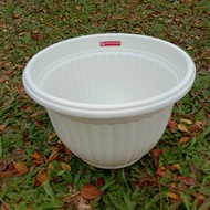 Citra white flower Pot 27cm