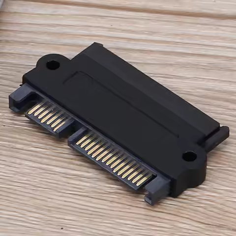 SFF 8482 SAS To SATA 180 Degree Angle Adapter Converter Support SATA 3 SAS To SATA Adapter SAS Hard 