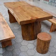 Dining Table Solid Wood Table Chairs Original Ecological Wood