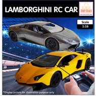 Lamborghini RC Car Remote Control Kereta Kawalan Jauh Toys Lambo Not Rastar Scale 1:16