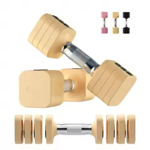 20LB Adjustable Dumbbell Set 10lb Dumbbells Set of 2 5 in 1 Free Wghts Set Each 4lb 6lb 8lb 10lb for