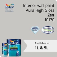 Dulux Stellar High Gloss Interior & Exterior Enamel Paint - Zen 10170 Gloss Retention