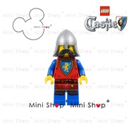 [Mini Shop+] LEGO - 10332 Medieval Town Square - cas589 Lion Knight - Male, Flat Silver Neck-Protect