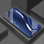 Ốp Lưng cho SAMSUNG GALAXY A30S A50 A50S A70 A7 2018 Mặt kính cường lực cao cấp Họa tiết RỒNG VÀNG