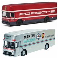 Schuco 1: 64 Porsche MRT Transporter Transporter MARTINI Alloy Car Model MARTINI